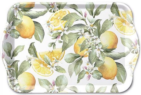 Ambiente - Limoni - Katoenen tafelloper - Citroenen