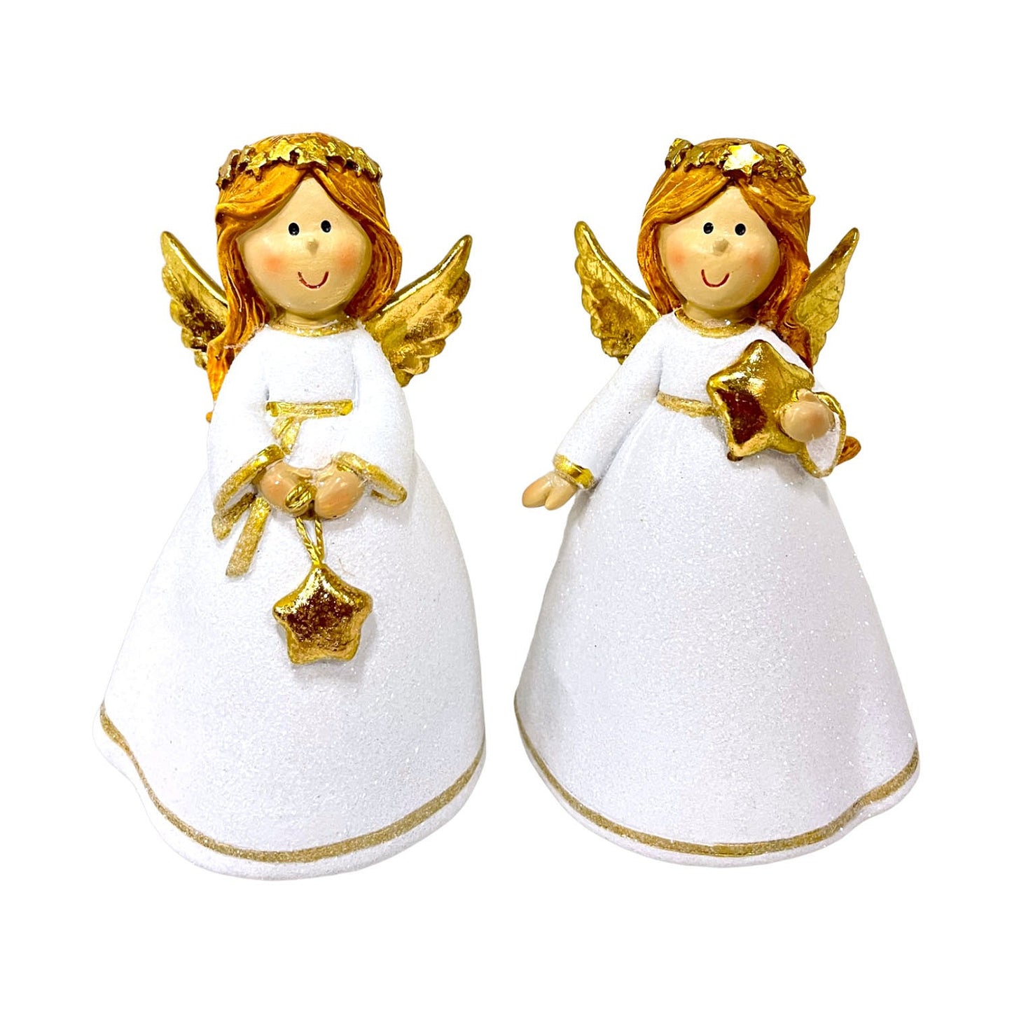 Engel Dulce - M - set van 2 - 14x9x7.5cm