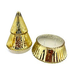 Kaars Noelle - zilver - goud- zwart - Home Society