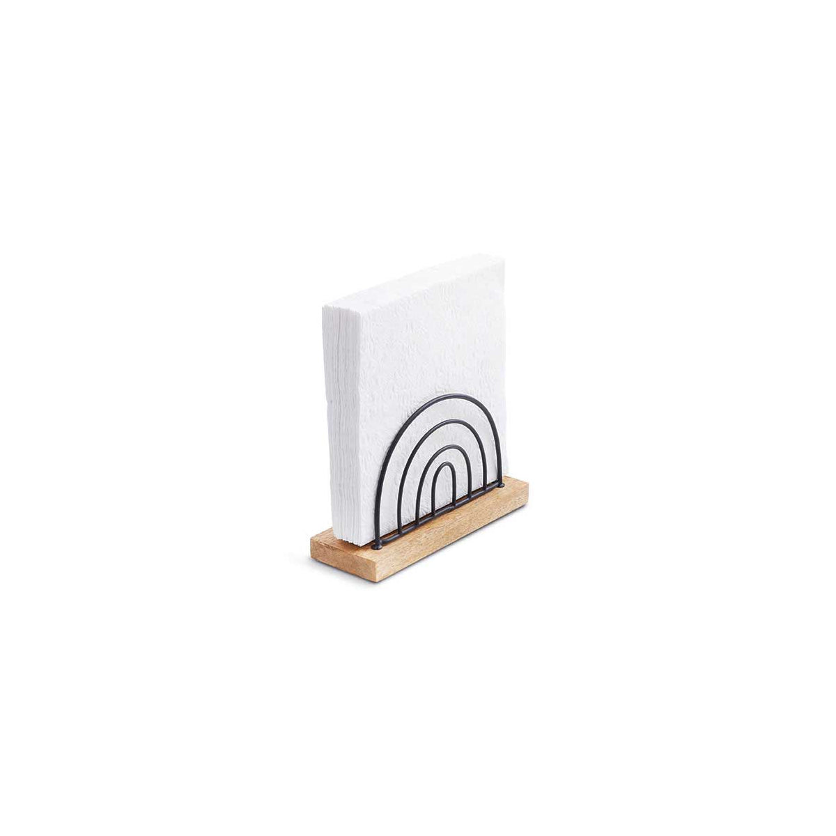 Napkin Holder Bow Black