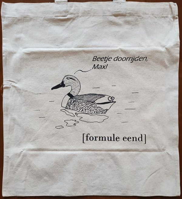 formule-eend-39x42cm katoenen tas