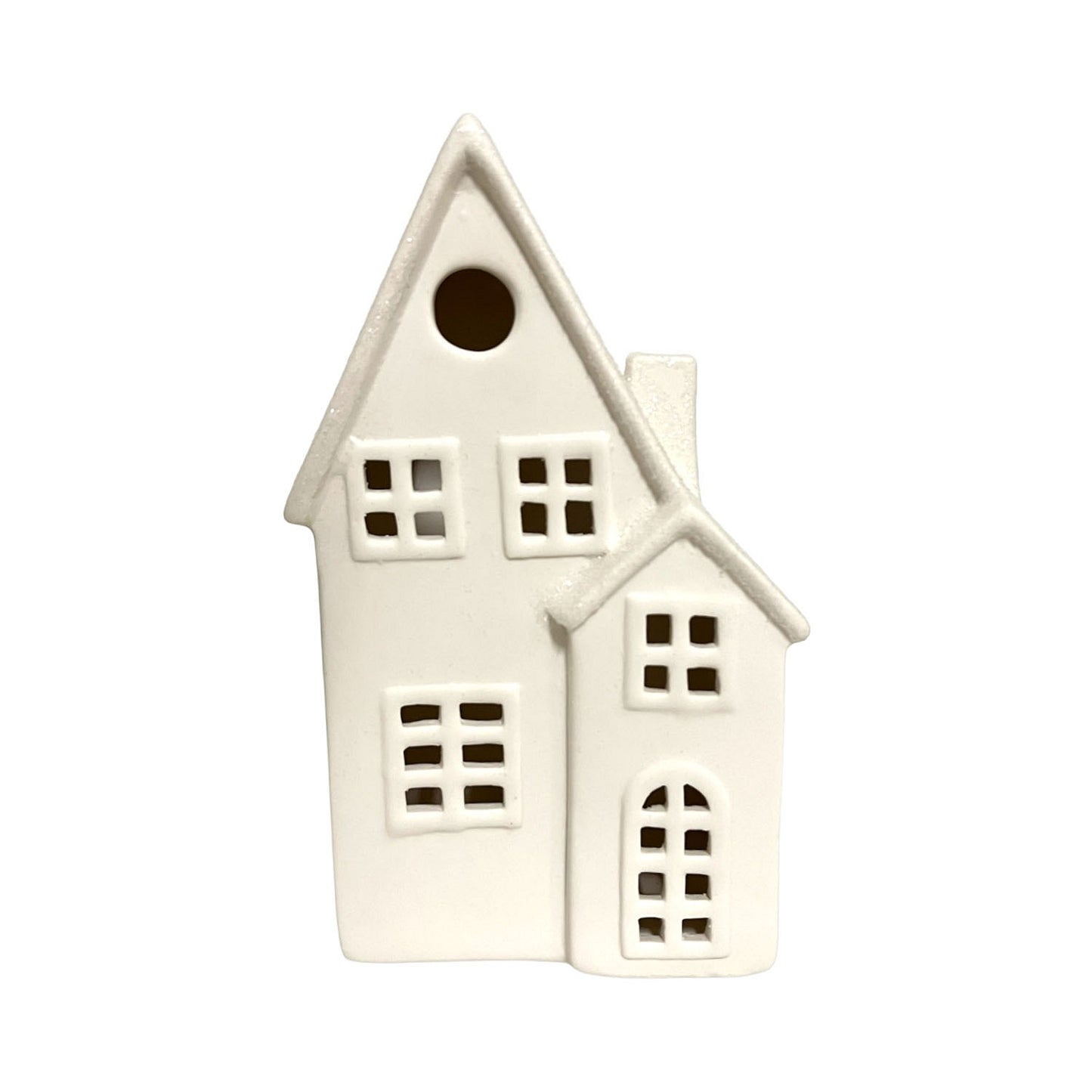 kerst deco huis met ledverlichting