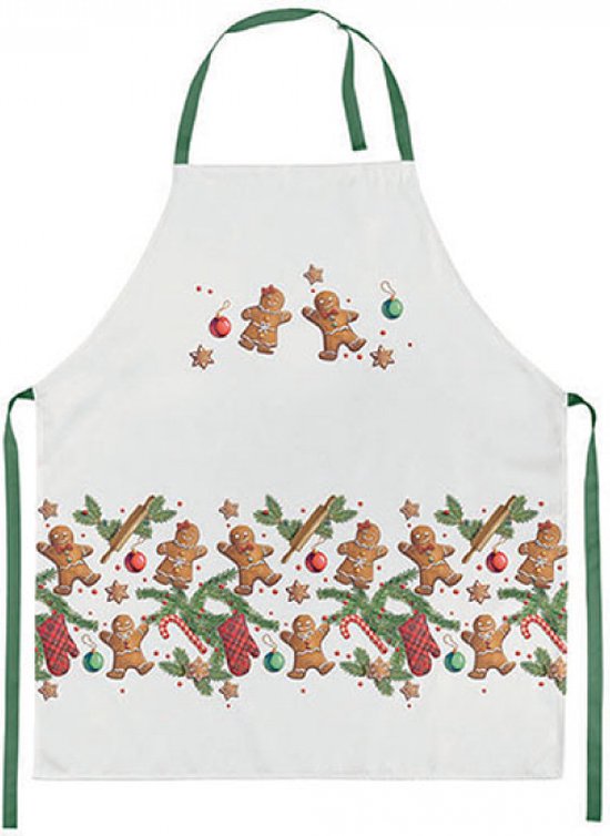 Schort - Gingerbread cookies - 50x85cm