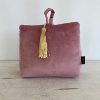 Mars & More Deurstopper oud roze fluweel