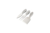 Salt&Pepper - Kaasmessenset 3-delig zilver - Fromage