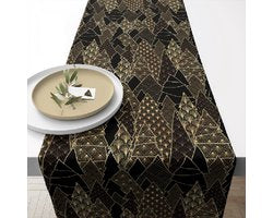Tafelloper - Luxury Trees Black