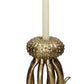Candle Stick Octopus Gold 26x27x28cm