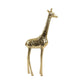 Light & Living Ornament Giraffe - Goud - 17x9x46cm