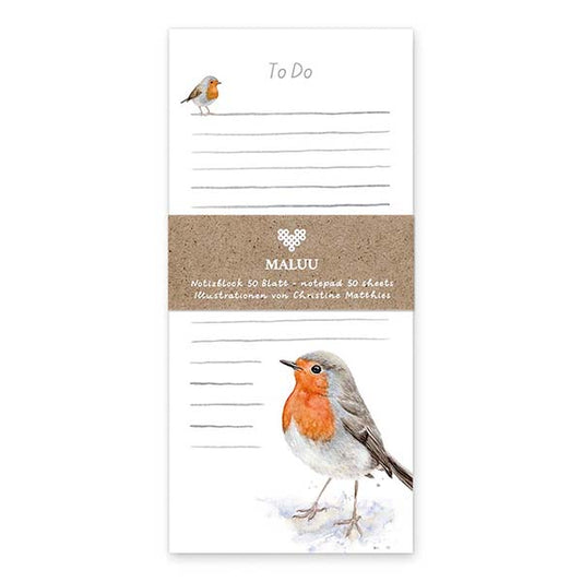 Maluu - Notitieblok - Robin