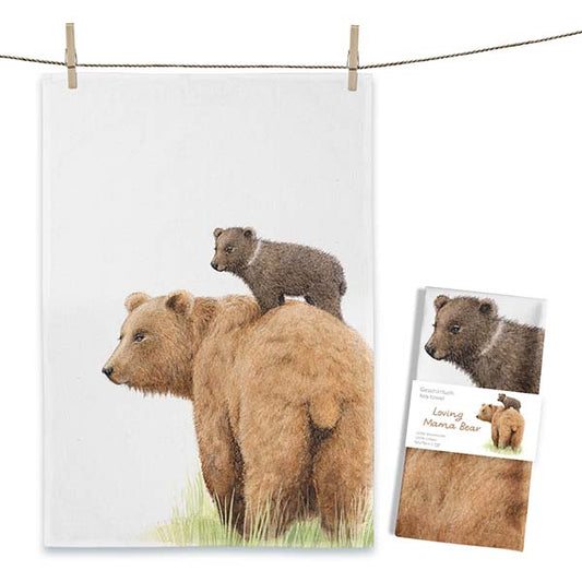 Maluu - Theedoek Loving Mama Bear