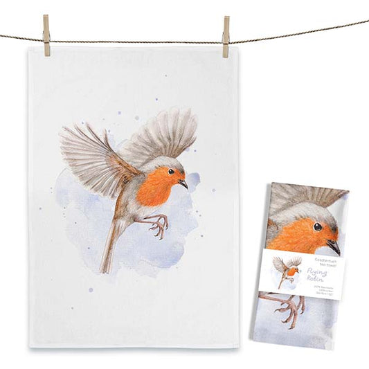 Maluu theedoek - Flying Robin-50x70cm