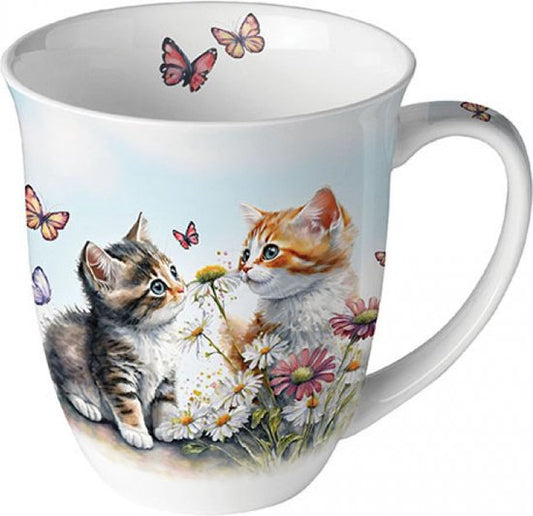 Kittens in flower field - mok - Ambiente -400ml