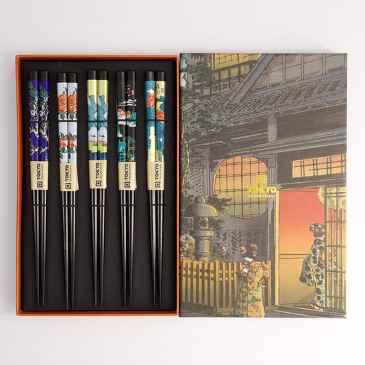 Tokyo Design Studio - Chopstick Set - Eetstokjes - 5 paar - Maiko